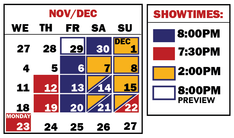 2024 CSC PRODUCTION CALENDAR